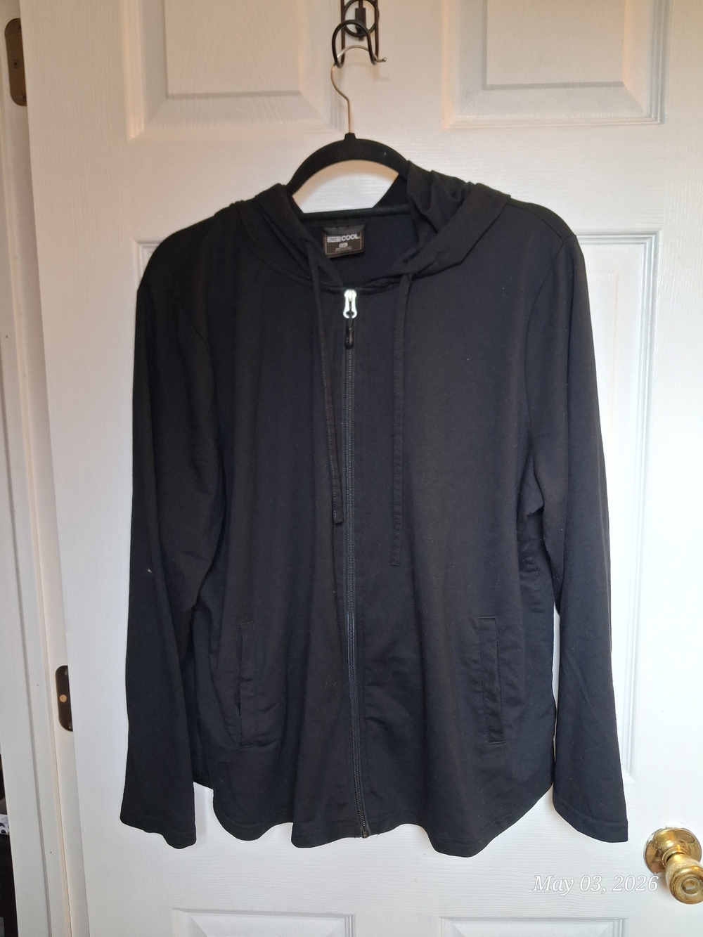 Black Full-Zip Hoodie